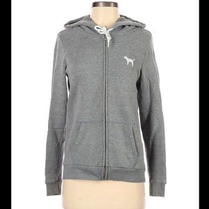 PINK Victoria’s Secret Zipper Jacket Grey XS